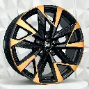 CPR16-FF Satin Black Machined Face+Copper 01.webp