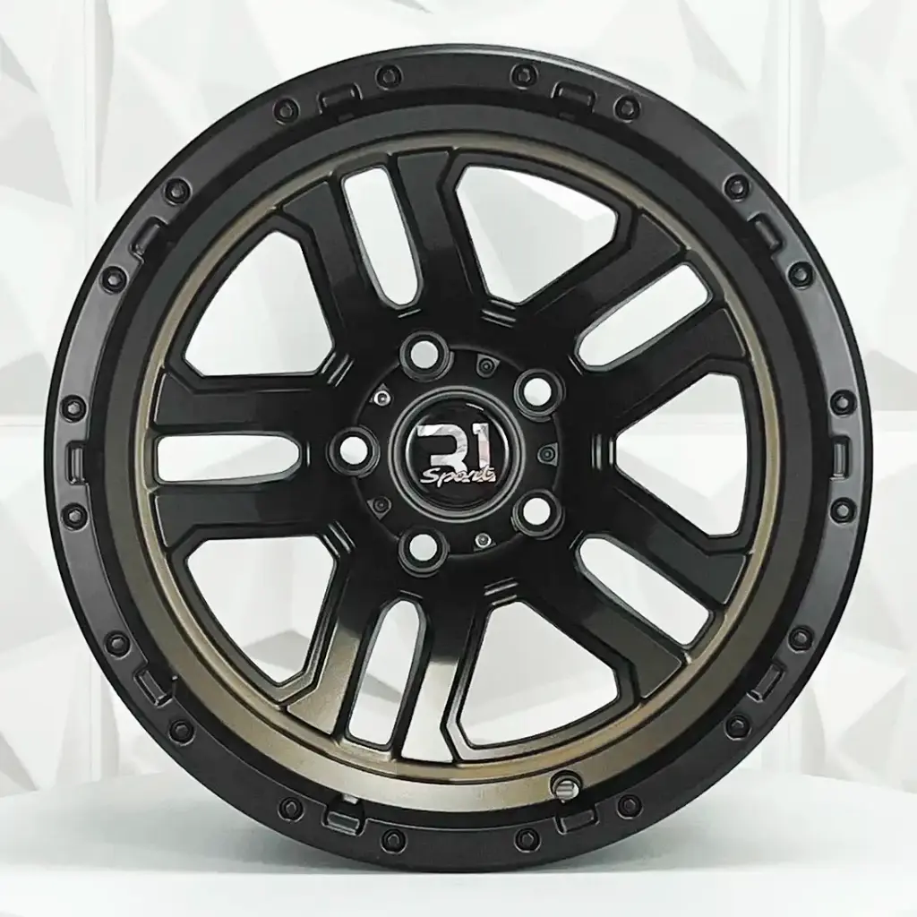 RIN 15X10 5-114.3 R1 SPORT 10601 BRONZE+BLACK LIP ET-44 CB73.1