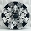 RIN 15X7 6-139.7 R1 SPORT JCW269 BLACK MACHINE FACE ET-2 CB108.2