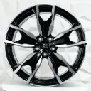 RIN 20X8 5-120 R1 SPORT BH20130 BLACK MACHINE FACE ET32 CB74.1